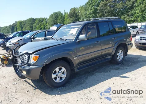 2000 Toyota Land Cruiser from USA, damaged, VIN JT3HT05J9Y0112145